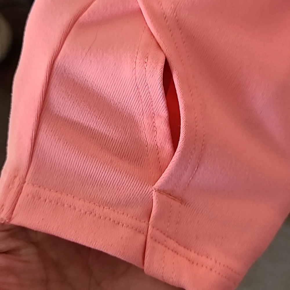 Victoria's Secret VSX yoga jacket large coral color - Picture 8 of 9